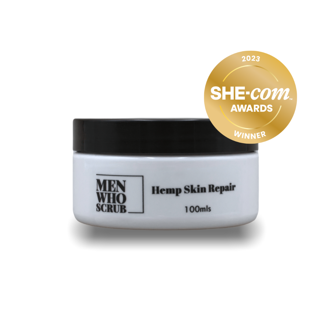 HEMP SKIN REPAIR Men Who Scrub Body Scrubs for men, Magnesium Spray