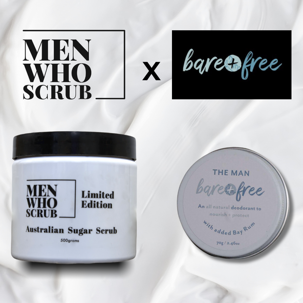 Stonwood Scrub X Bare + Free THE MAN: The Ultimate Limited Edition Combo